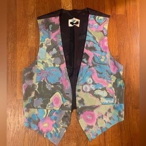 Vintage VF Image Ware watercolor vest
